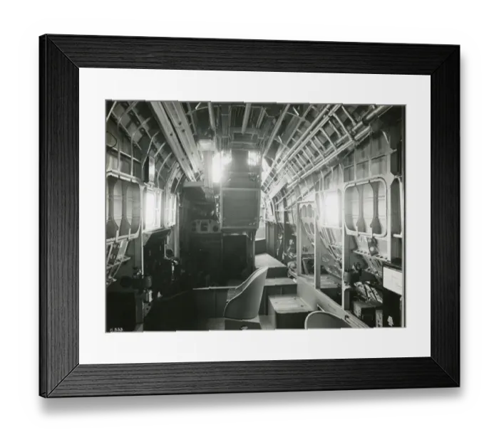 Framed Print : Interior of Short S14 Sarafand, S1589 Framed Print : Interior of Short S14 Sarafand, S1589