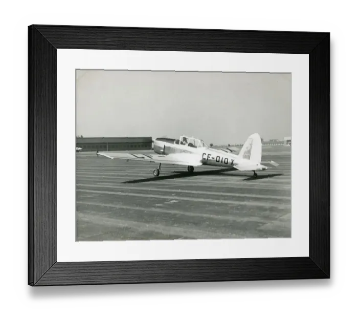 Framed Print : The prototype de Havilland Canada DHC1 Chipmunk, CF-DIO-X Framed Print : The prototype de Havilland Canada DHC1 Chipmunk, CF-DIO-X