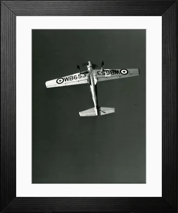 Framed Print : de Havilland Canada DHC1 ChipmunkTMk10, WB653, for the RAF