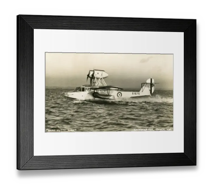 Framed Print : Saunders-Roe A17 Cutty Sark, S1575 Framed Print : Saunders-Roe A17 Cutty Sark, S1575