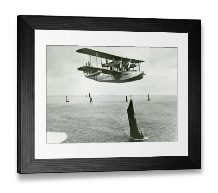 Framed Print : Short S14 Sarafand, S1589