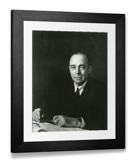 Framed Print : Alexander Duckham, 1877-1945, chemist and businessman Framed Print : Alexander Duckham, 1877-1945, chemist and businessman