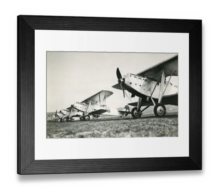 Framed Print : Fokker CV-Es of the Swiss Army Air Force Framed Print : Fokker CV-Es of the Swiss Army Air Force