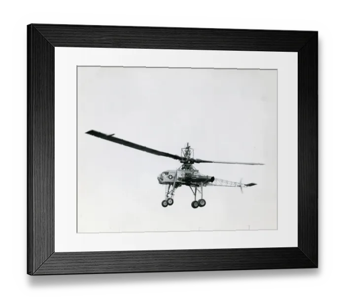 Framed Print : The sole Hughes XH-17, 01842 Framed Print : The sole Hughes XH-17, 01842
