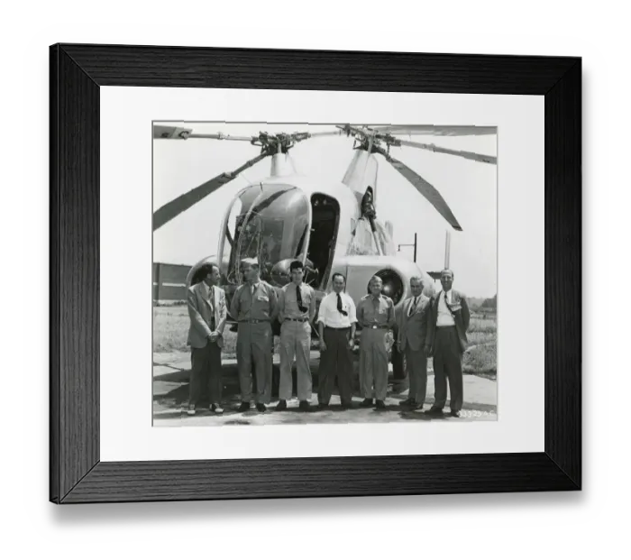 Framed Print : Kellett XR-10, 45-22793, on the day of its first flight? Framed Print : Kellett XR-10, 45-22793, on the day of its first flight?