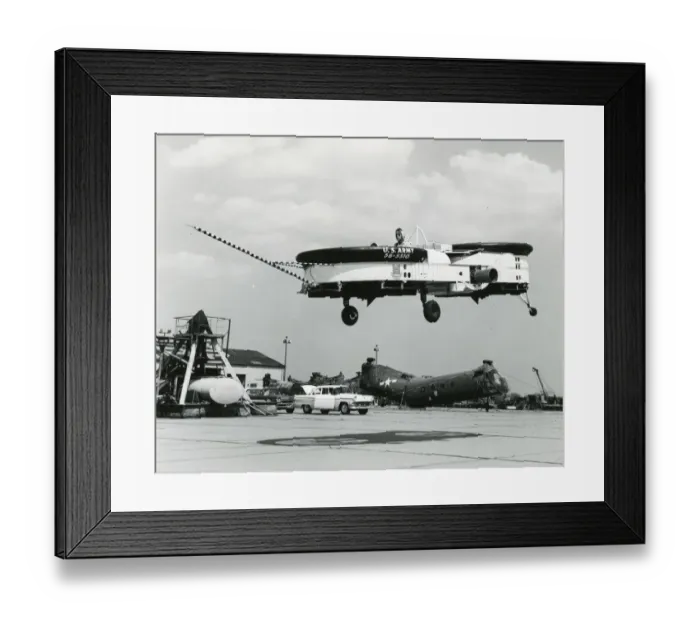 Framed Print : The first Piasecki VZ-8P Airgeep, 58-5510 Framed Print : The first Piasecki VZ-8P Airgeep, 58-5510
