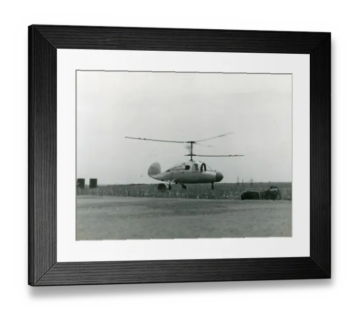 Framed Print : Hamilton Co-Axial Helicopter, NX41970 Framed Print : Hamilton Co-Axial Helicopter, NX41970