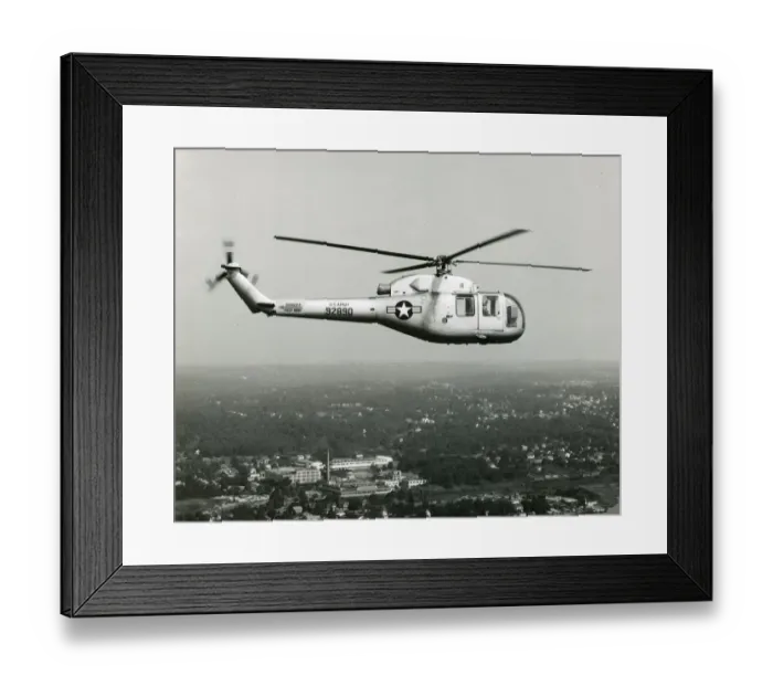 Framed Print : Sikorsky S-59 or XH-39, 49-2890 Framed Print : Sikorsky S-59 or XH-39, 49-2890
