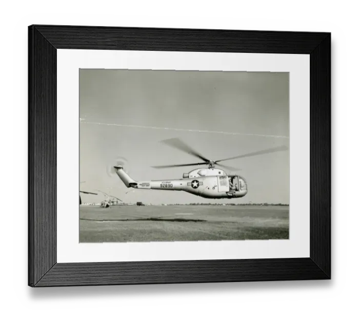 Framed Print : Sikorsky S-59 or XH-39, 49-2890 Framed Print : Sikorsky S-59 or XH-39, 49-2890
