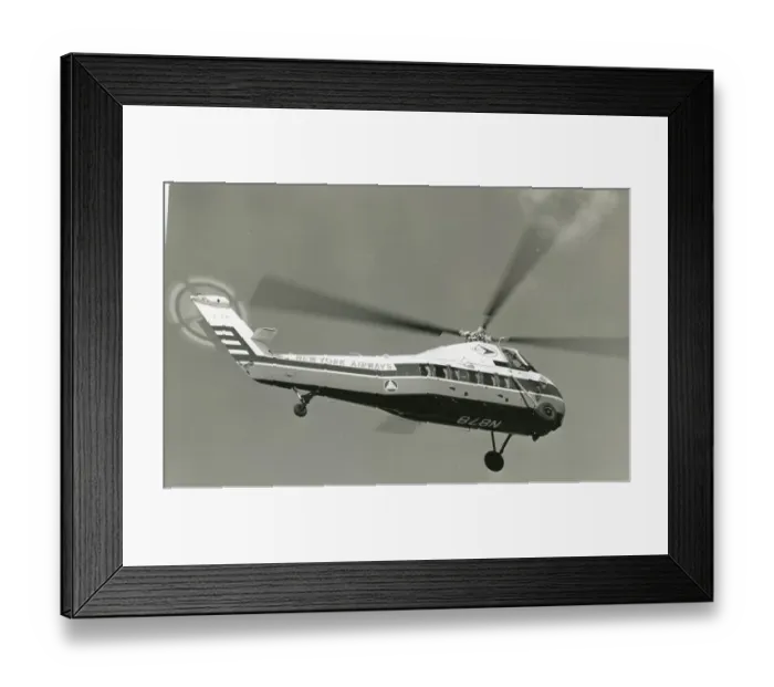 Framed Print : Sikorsky S-58, N878, of New York Airways Framed Print : Sikorsky S-58, N878, of New York Airways
