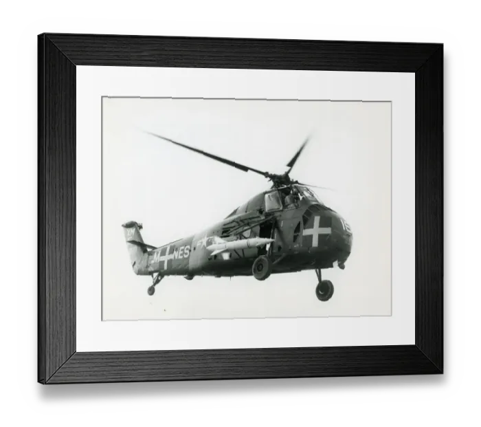Framed Print : Sikorsky HUS-1 Seahorse with Bullpup air-to-surface missile Framed Print : Sikorsky HUS-1 Seahorse with Bullpup air-to-surface missile