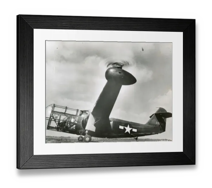 Framed Print : Platt-LePage XR-1A, 42-6581