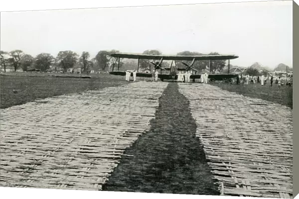 Surabaya, Indonesia - matting runway