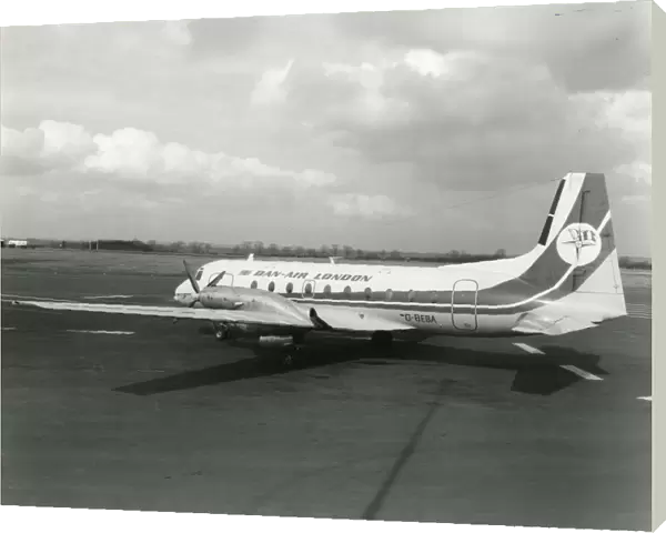 Hawker Siddeley HS748 Series 2, G-BEBA, of Dan Air