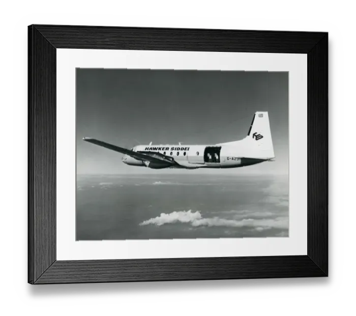 Framed Print : Hawker Siddeley HS748 Series 2A Framed Print : Hawker Siddeley HS748 Series 2A