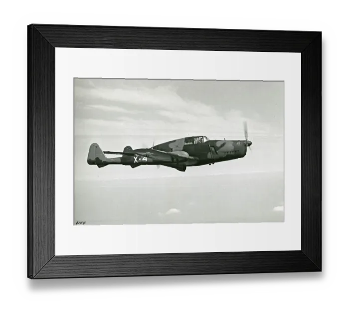 Framed Print : The sole Fokker DXXIII Framed Print : The sole Fokker DXXIII