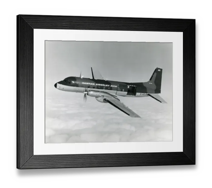 Framed Print : Hawker Siddeley HS748 Series 2A Framed Print : Hawker Siddeley HS748 Series 2A