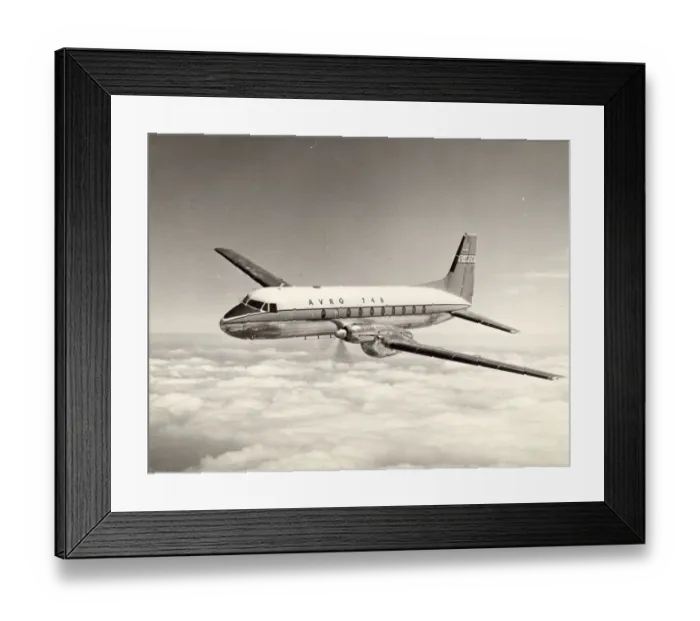 Framed Print : The first prototype Avro 748, G-APZV Framed Print : The first prototype Avro 748, G-APZV