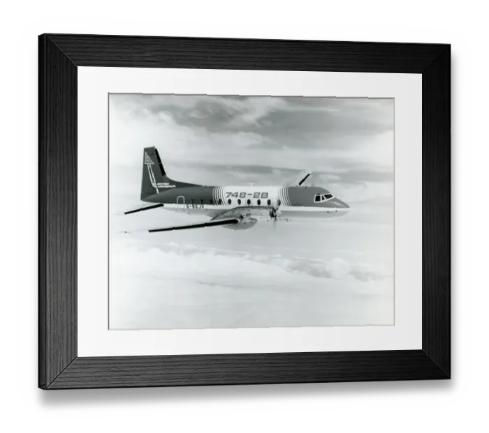 Framed Print : The prototype British Aerospace 748-2B, G-BGJV Framed Print : The prototype British Aerospace 748-2B, G-BGJV