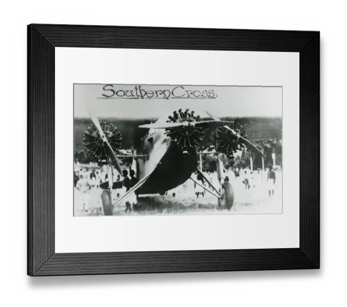 Framed Print : Fokker FVIIa-3m, 1985, Southern Cross Framed Print : Fokker FVIIa-3m, 1985, Southern Cross