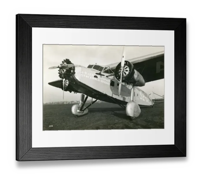 Framed Print : Fokker FXII, SE-ACZ, of A-B Aerotransport Framed Print : Fokker FXII, SE-ACZ, of A-B Aerotransport