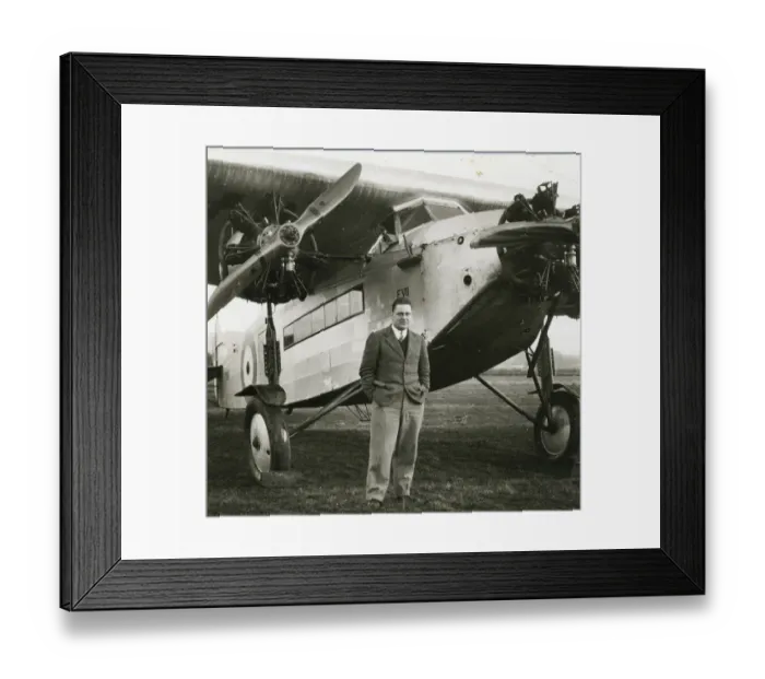 Framed Print : Fokker FVIIb-3m, J7986, fitted with a Monospar ST2 wing Framed Print : Fokker FVIIb-3m, J7986, fitted with a Monospar ST2 wing