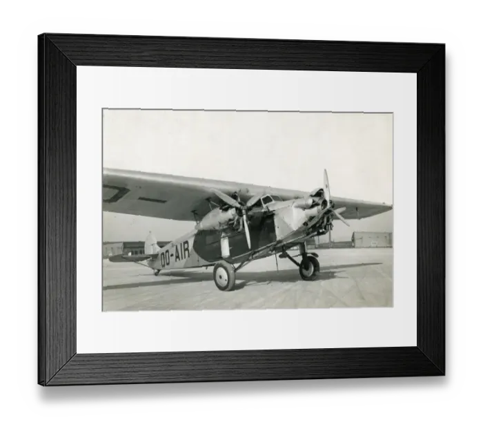 Framed Print : A SABCA-manufactured Fokker FVIIb-3ms, OO-AIR Framed Print : A SABCA-manufactured Fokker FVIIb-3ms, OO-AIR