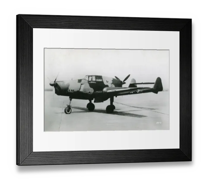 Framed Print : The sole Fokker DXXIII