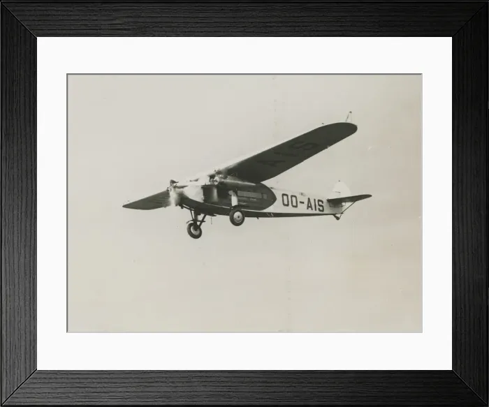 Framed Print : A SABCA-manufactured Fokker FVIIb-3ms, OO-AIS Framed Print : A SABCA-manufactured Fokker FVIIb-3ms, OO-AIS