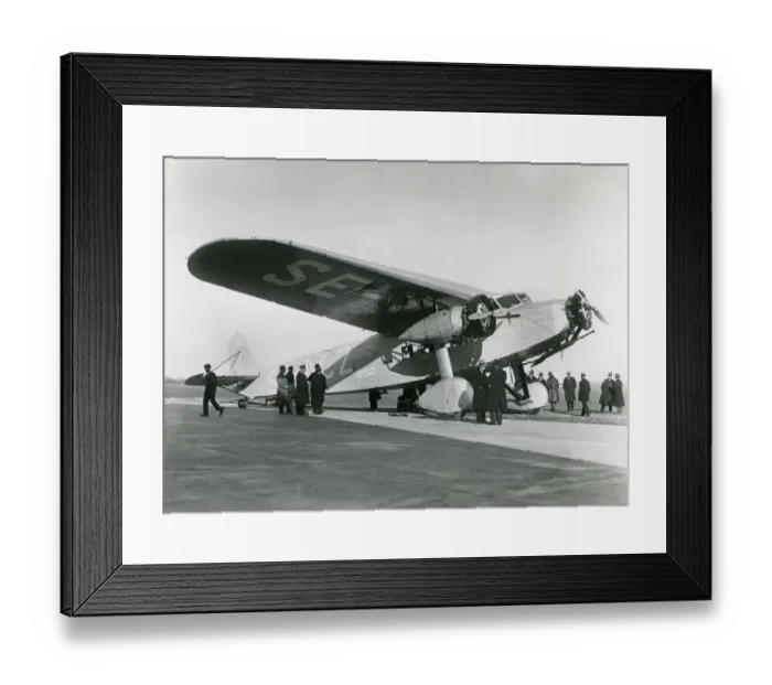Framed Print : Fokker FXII, SE-ACZ, of A-B Aerotransport Framed Print : Fokker FXII, SE-ACZ, of A-B Aerotransport