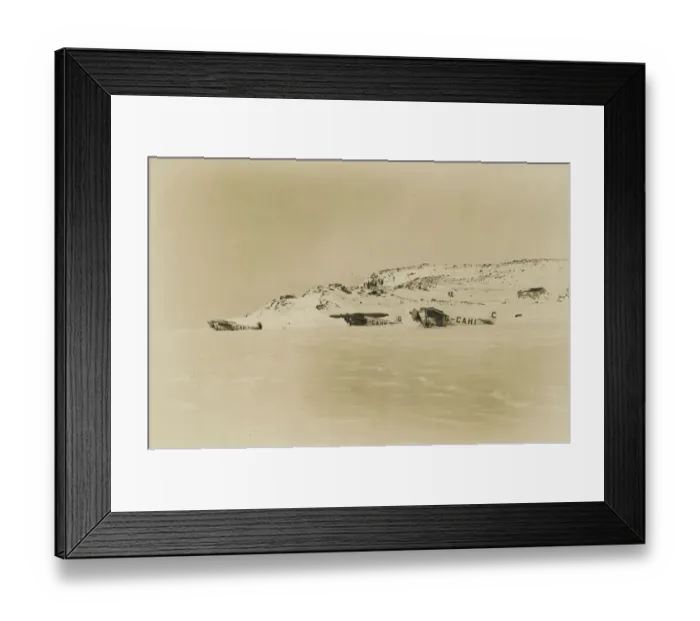 Framed Print : Fokker Universals - Wakeham Bay on Hudson Straits Expedition Framed Print : Fokker Universals - Wakeham Bay on Hudson Straits Expedition