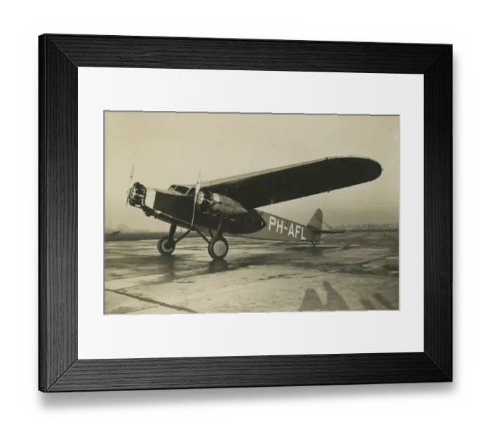 Framed Print : Fokker FXII, PH-AFL, of KLM Framed Print : Fokker FXII, PH-AFL, of KLM