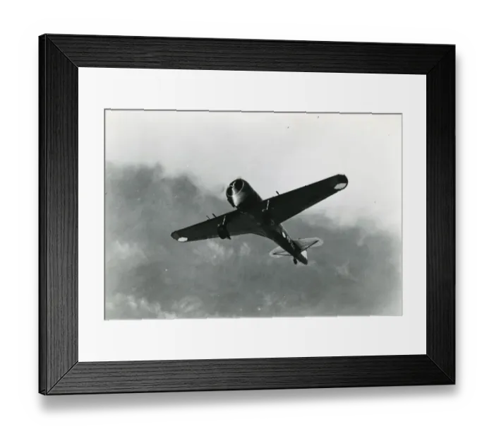 Framed Print : First prototype Fokker DXXI, FD-322 Framed Print : First prototype Fokker DXXI, FD-322