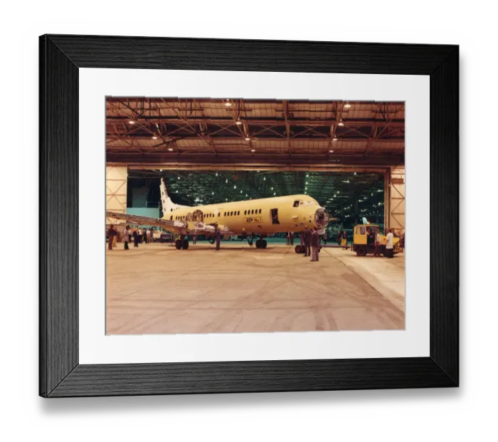 Framed Print : 1st British Aerospace ATP - Final Assembly hangar Framed Print : 1st British Aerospace ATP - Final Assembly hangar