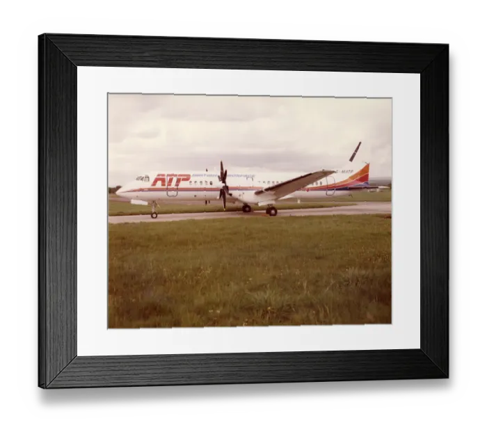 Framed Print : The first British Aerospace ATP, G-MATP Framed Print : The first British Aerospace ATP, G-MATP