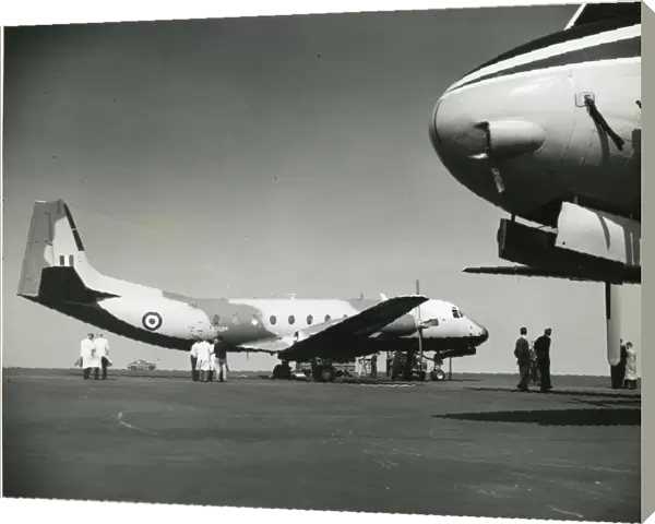 2nd Hawker Siddeley Andover C1, alongside Avro 780 prototype