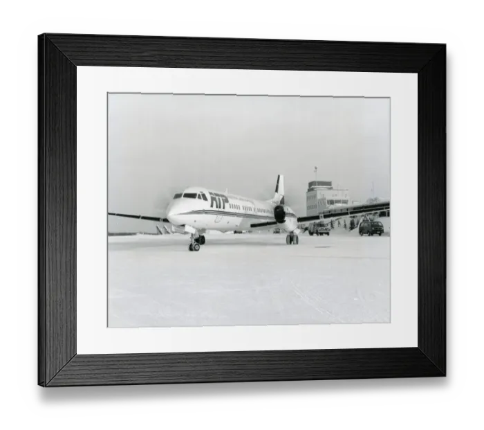 Framed Print : First British Aerospace ATP, G-MATP, at Rovaniemi, Finland Framed Print : First British Aerospace ATP, G-MATP, at Rovaniemi, Finland