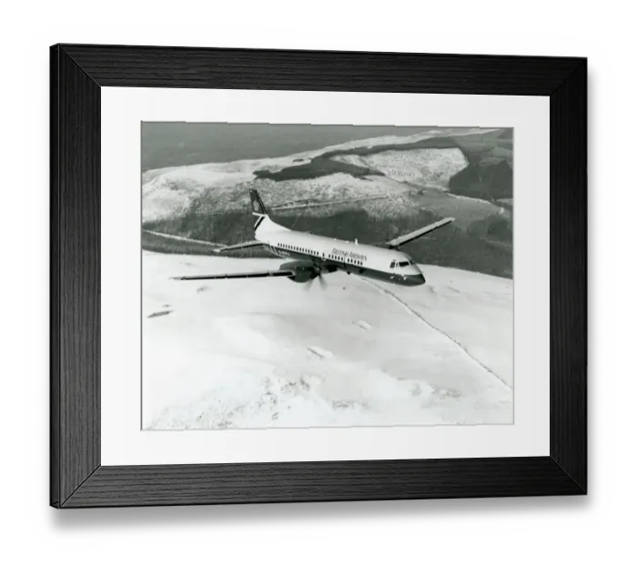 Framed Print : The first British Aerospace ATP, G-BTPA, for BA Framed Print : The first British Aerospace ATP, G-BTPA, for BA