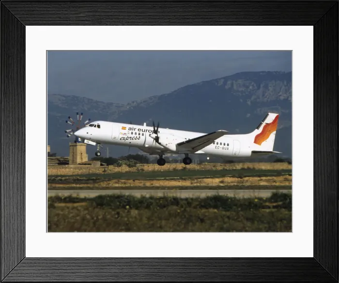 Framed Print : British Aerospace ATP, EC-GUX, of Air Europa Express
