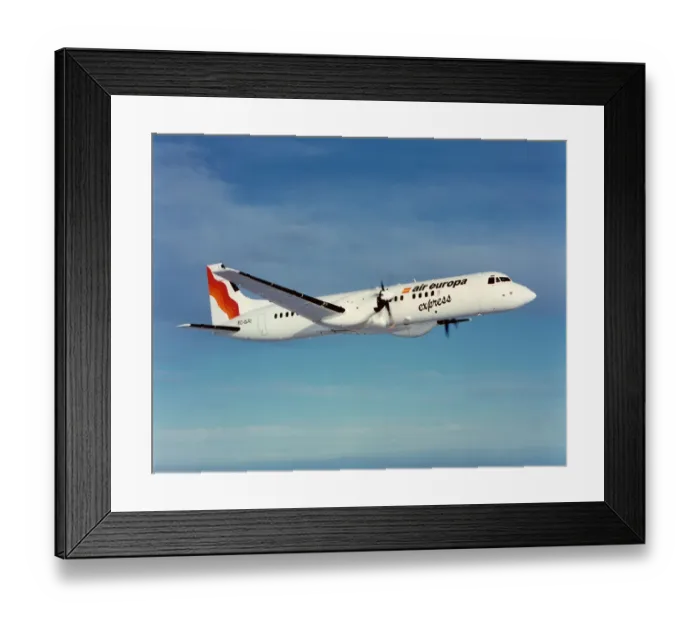 Framed Print : British Aerospace ATP, EC-GJU, of Air Europa Express