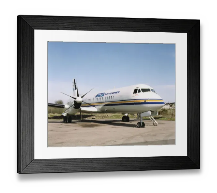 Framed Print : British Aerospace ATP of SATA Air Acores
