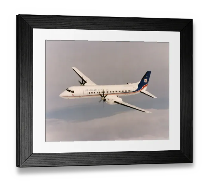 Framed Print : British Aerospace Jetstream ATP, G-JATP Framed Print : British Aerospace Jetstream ATP, G-JATP