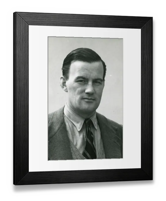 Framed Print : Group Captain Charles Joseph Philip Flood OBE Framed Print : Group Captain Charles Joseph Philip Flood OBE