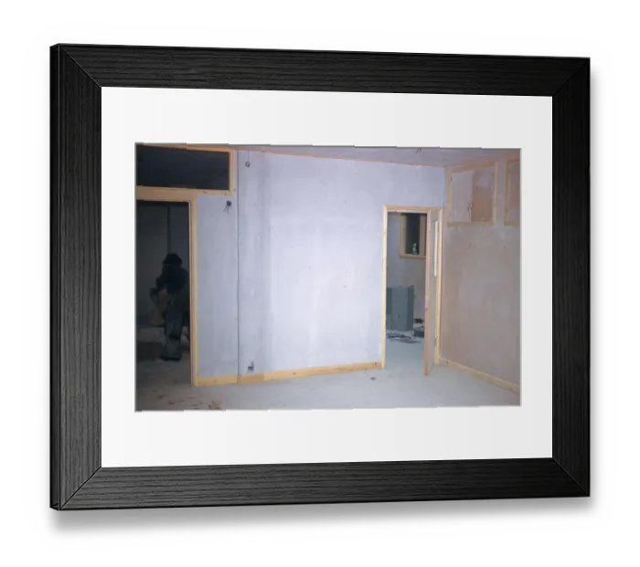Framed Print : Tech Department - fifth floor (front) No. 4 Hamilton Place