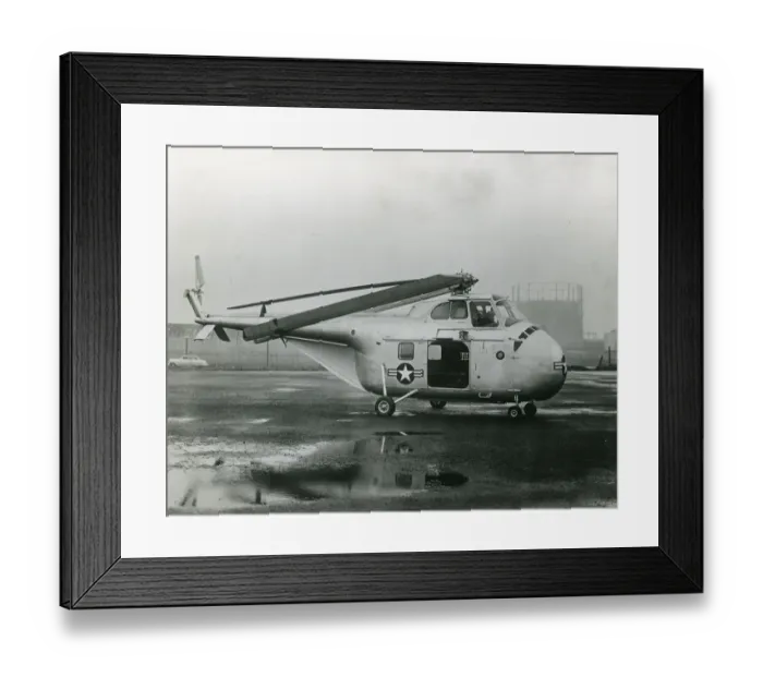 Framed Print : Sikorsky S-55 Framed Print : Sikorsky S-55