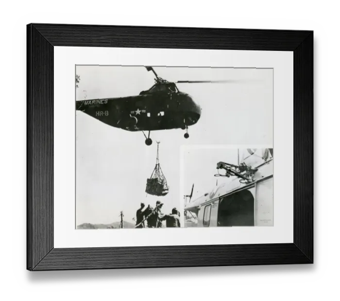 Framed Print : Sikorsky S-55 Framed Print : Sikorsky S-55