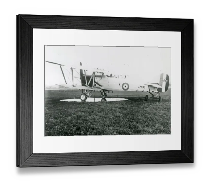 Framed Print : Hawker Horsley, J7993