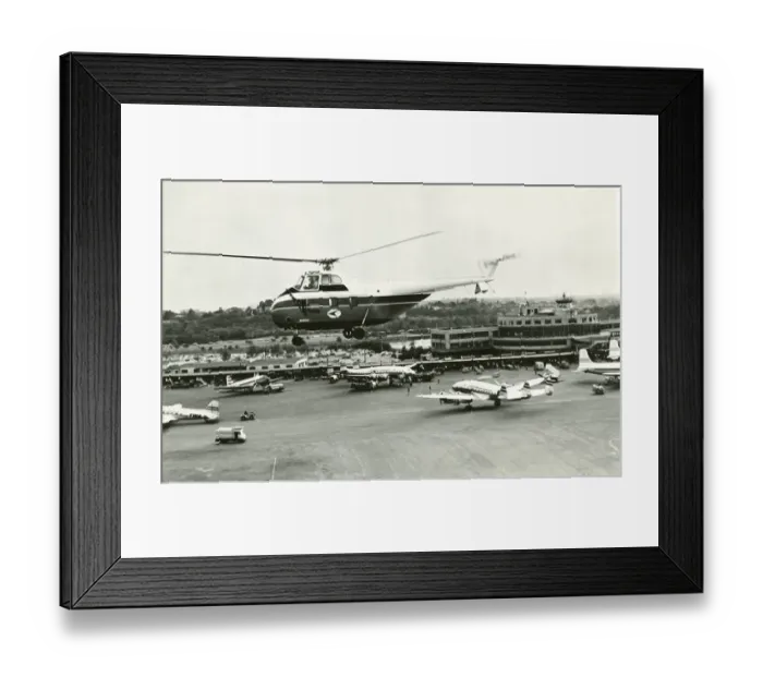 Framed Print : Sikorsky S-55, N405A, of New York Airways Framed Print : Sikorsky S-55, N405A, of New York Airways