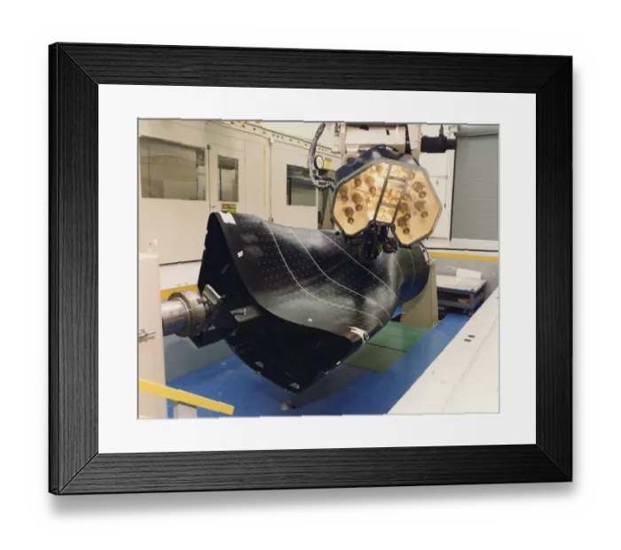 Framed Print : Fibre placement - inlet - Boeing X-32 Joint Strike Fighter Framed Print : Fibre placement - inlet - Boeing X-32 Joint Strike Fighter