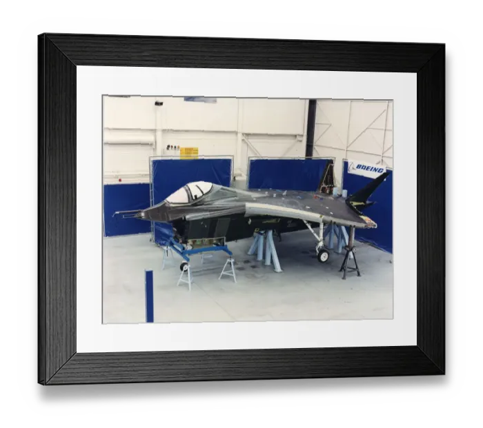 Framed Print : The Boeing X-32A Joint Strike Fighter Concept Demonstrator Framed Print : The Boeing X-32A Joint Strike Fighter Concept Demonstrator